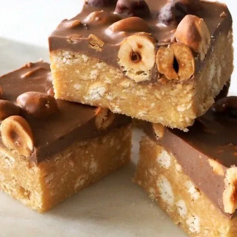Cakes By Rebecca Creamy Hazelnut Slice