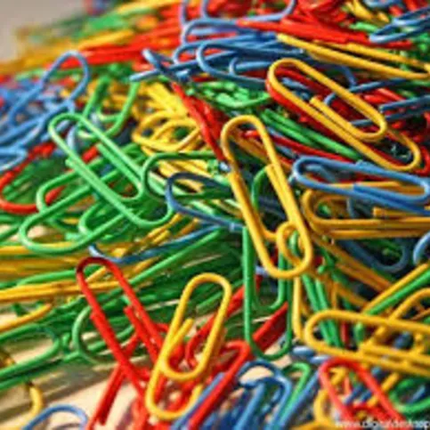 Capitol Colourful Paper Clips 50pc
