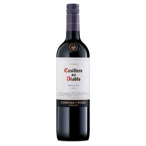 CASILLERO DEL DIABLO MERLOT 12.5% 75CL