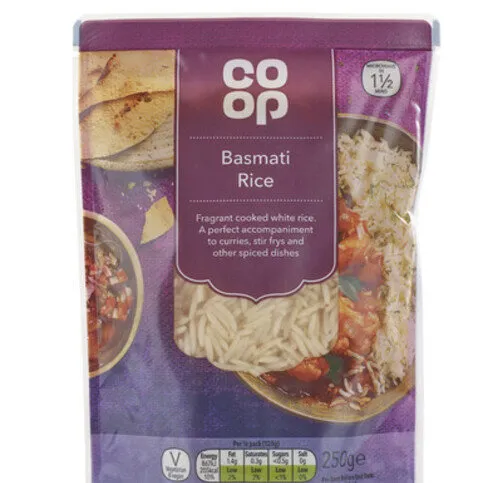 Co-op Basmati Microwave Rice 250g