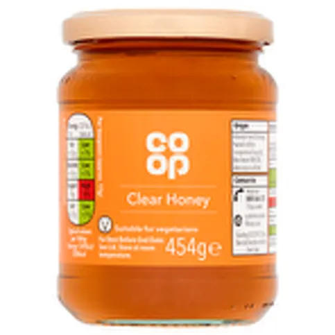 Co-Op Clear Honey 454g
