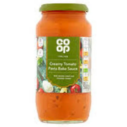 Co-Op Creamy Tomato Pasta Sauce 500g