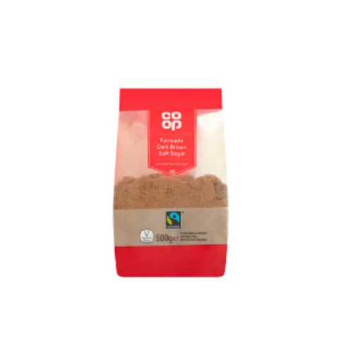 Co-Op Fairtrade Dark Brown Soft Sugar