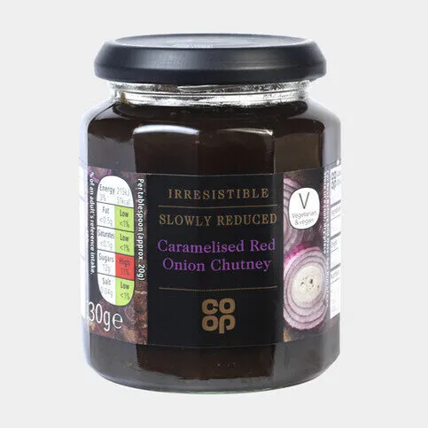 Co-op Irresistible Caramelised Red Onion Chutney 330g