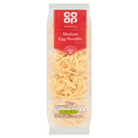Co-Op Medium Egg Noodles 250g