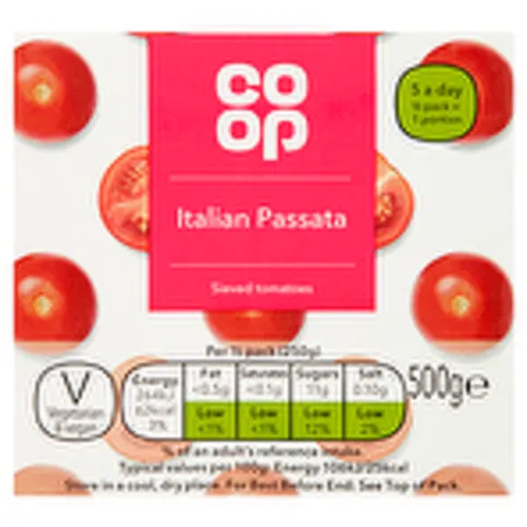 Co-Op Passata 500g
