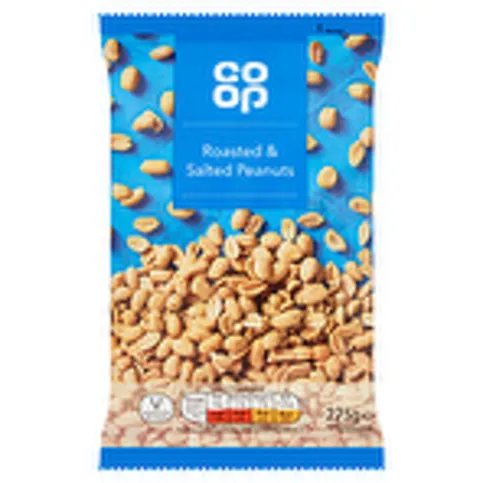 Co-op Nuts About Roasted & Salted Peanuts 275g