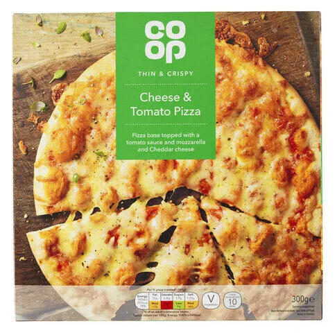 Co-op Snack 6.5 Inch Cheese And Tomato Pizza 104G