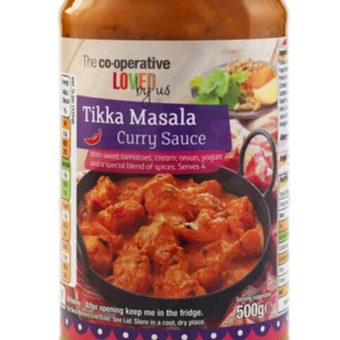 Co-op Tikka Masala Curry Sauce 500g
