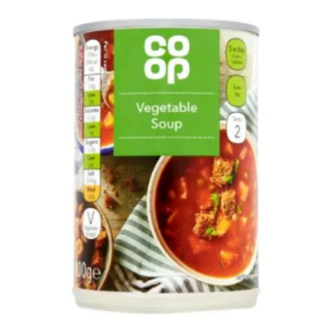 Co-Op Vegetable Soup 400g