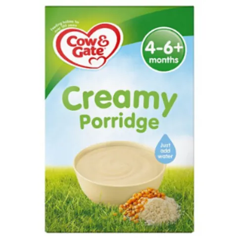 Cow & Gate Creamy Porridge Baby Cereal 125g