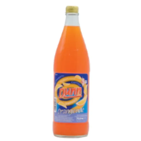 Dunn's Orangeade Glass Bottle 750ml