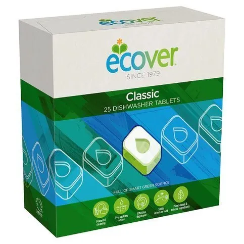 Ecover Classic Dishwasher Tablets Lemon & Lime 25 Tablets 0.5kg