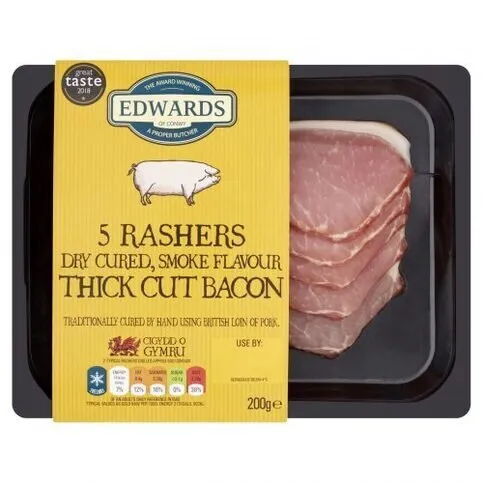 Edwards Of Conwy 6 Smoked Bacon Rashers