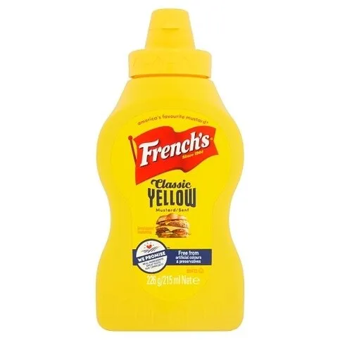 French's American Classic Yellow Mustard 226g