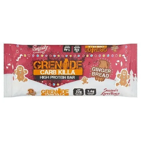 Grenade Protein Bar Gingerbread