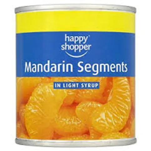 Happy Shopper Mandarin Segments In Light Syrup 312g