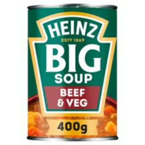Heinz Big Soup Beef & Vegetable 400g