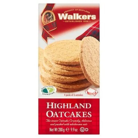 Walkers HIghland Oatcakes 280g