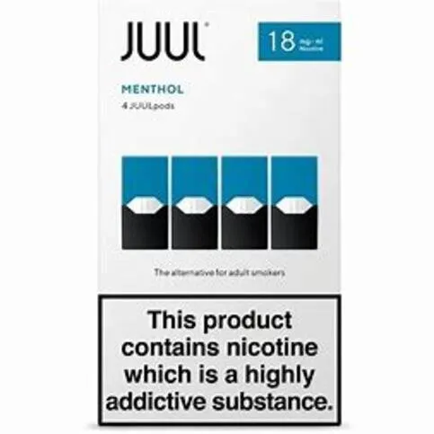 Menthol 18mg/ml JUULpods (Pack of 4)