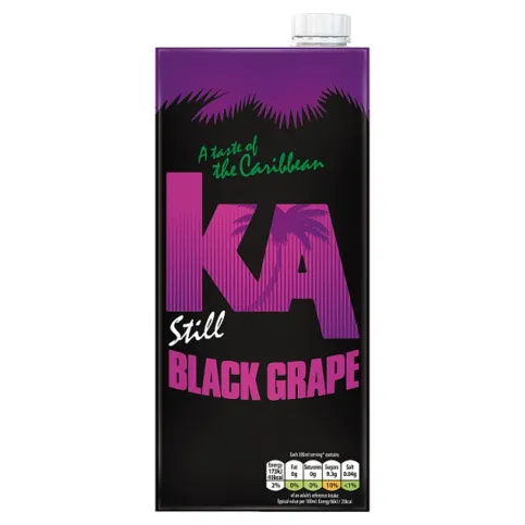 KA Still Black Grape Juice 1L