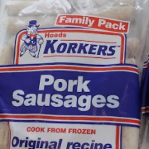 Korkers Pork Sausages Family Pack 1.36Kg
