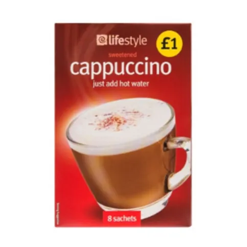 Lifestyle Cappuccino Sachets 8 Pack