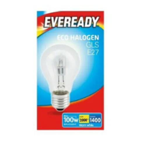 Lightbulb Halogen GLS 100w ES (80w)