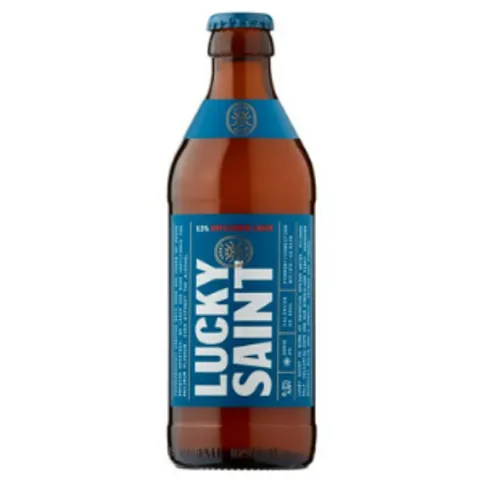 Lucky Saint Unfiltered Alcohol Free Lager 330ml
