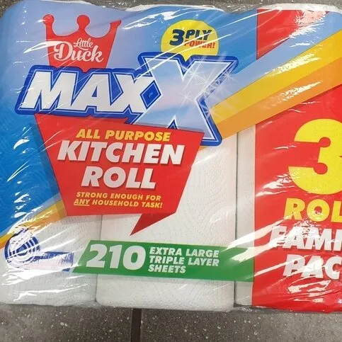 Max Kitchen Rolls 3 Pack