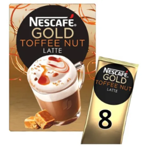 Nescafe Gold Caramel Latte 8 x 17g (136g)
