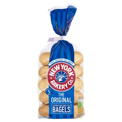 New York Original Bagels 5 Pack