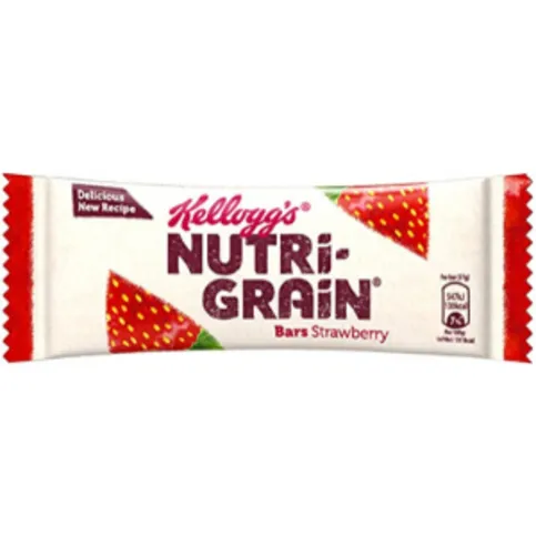Kelloggs Nutri-Grain Strawberry Cereal Bar 37g