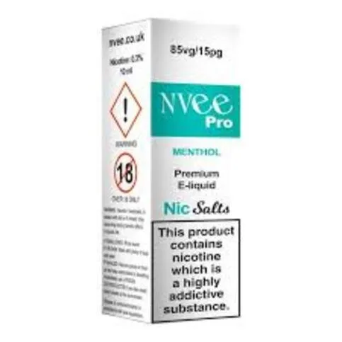 Nvee Pro Nic Salts 3mg Menthol