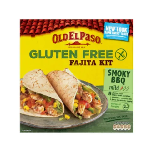 Old El Paso Gluten Free Smoky BBQ Fajita Kit 462g