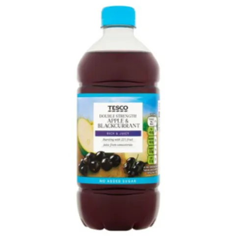 One Stop Apple & Blackcurrant Squash 750ml