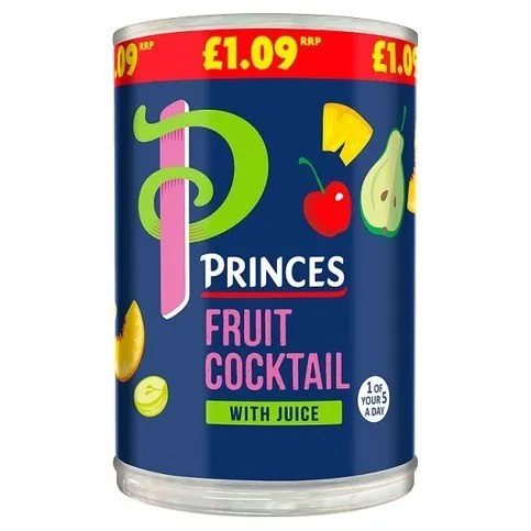 Princes Fruit Cocktail with Juice 410g