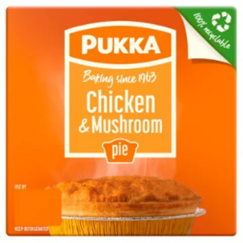 Pukka Chicken & Mushroom Pie 212g