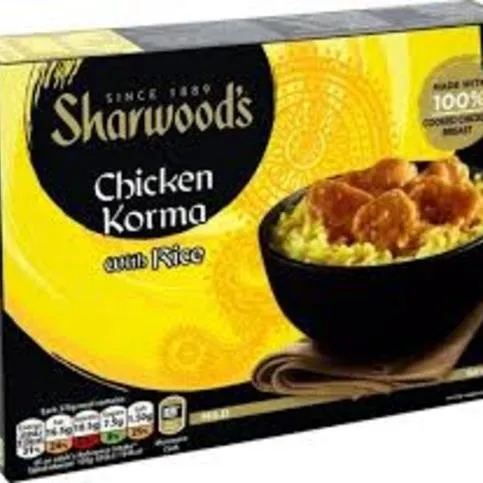 Sharwood's Chicken Korma with Rice 375g