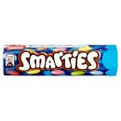Smarties Milk Chocolate Tube 38g