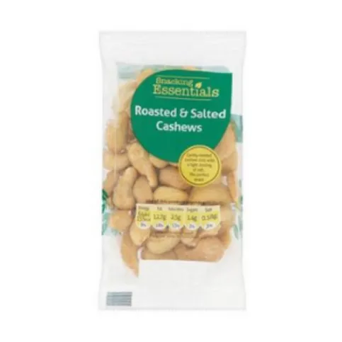 Snacking Essentials Roasted & Toasted Cashew Nuts 80g