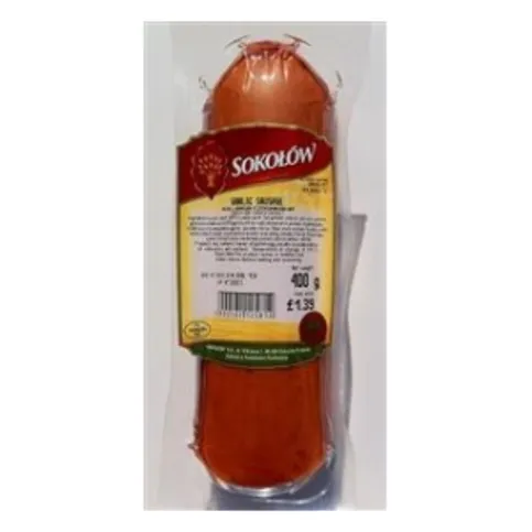 Sokolow Garlic Sausage 400g