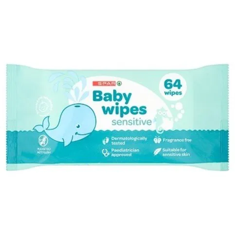 Spar Baby Wipes 64 Pack