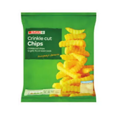 Spar Crinkle Cut Chips 907g