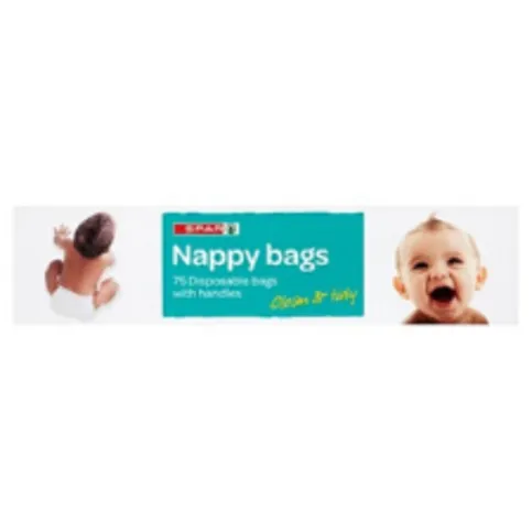 Spar Nappy Bags Scented 75s