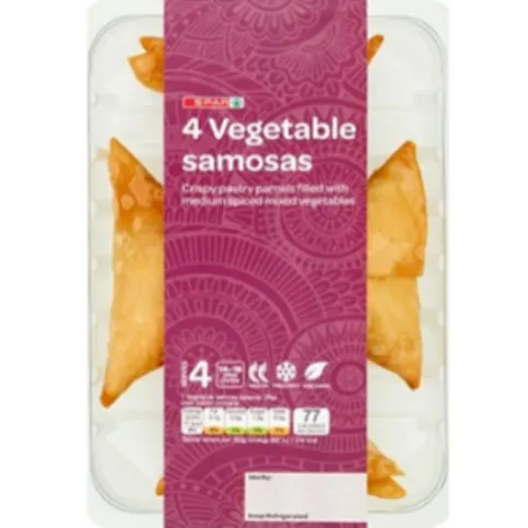 SPAR VEG.SAMOSAS 1X 160G
