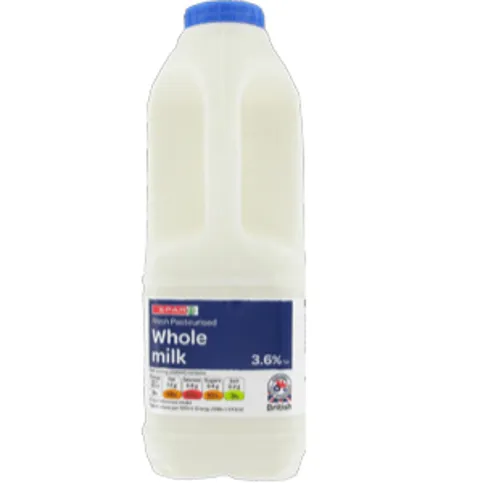 Spar Whole Milk 2L