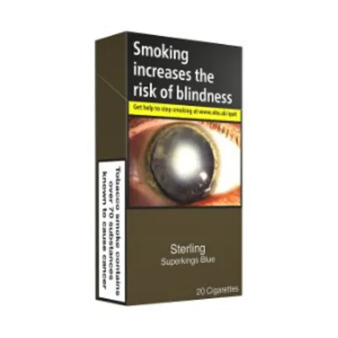 Sterling Superkings Blue 20 Cigarettes