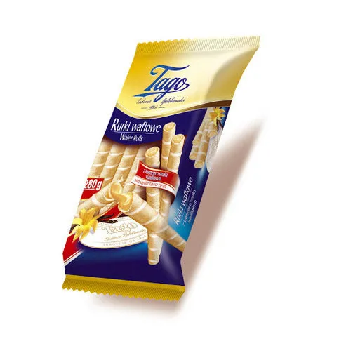 Tago Wafer Rolls Vanilla 60g