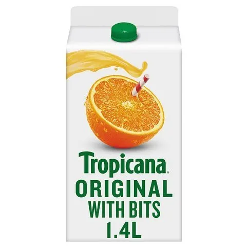 Tropicana Original Orange Juice with Bits 1.4L